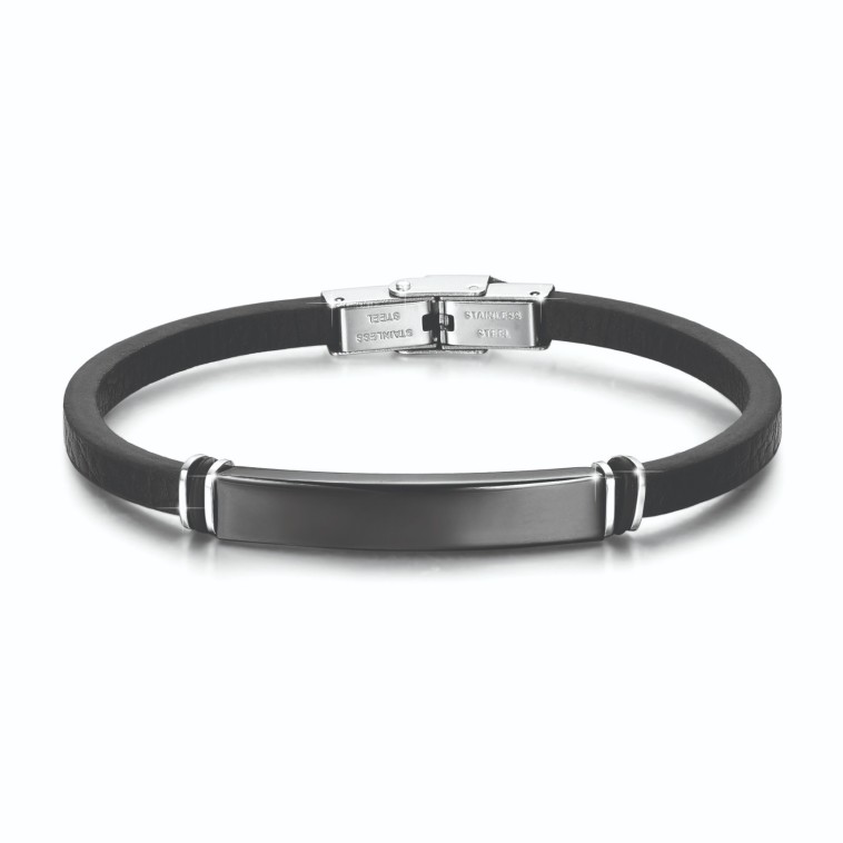 צמיד עם חריטה ג'נטלמן