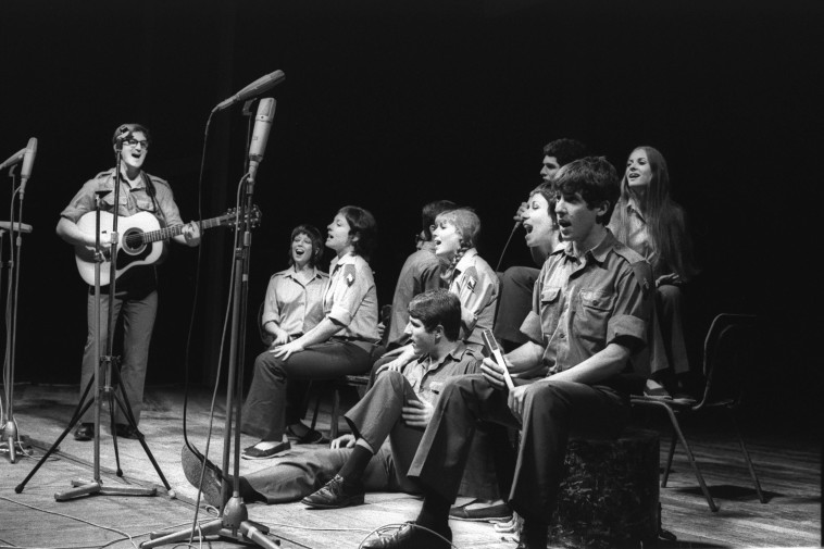 גידי גוב בלהקת הנח''ל