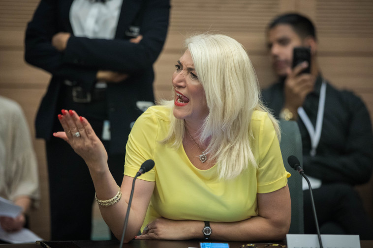 אוסנת מארק בדיון בוועדה בכנסת