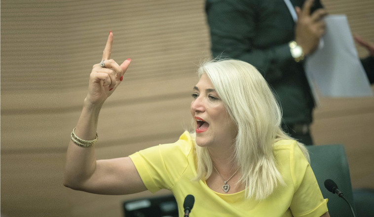 אוסנת מארק בדיון בוועדה בכנסת