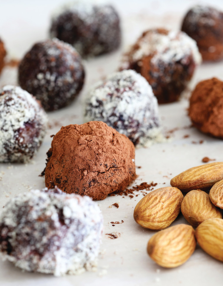 טראפלס שוקולד ופירות יער