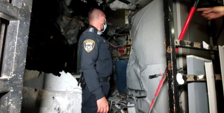 נפילת הרקטה בשדרות