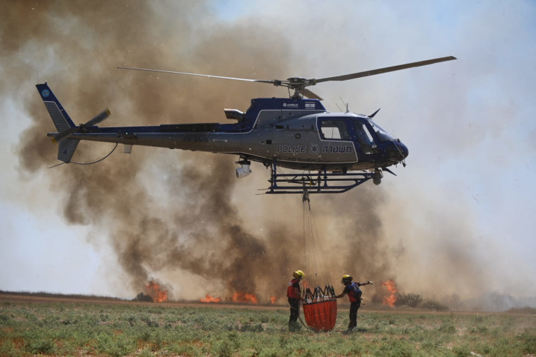 השריפות בעוטף עזה