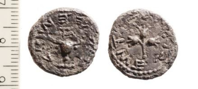 מטבעות עתיקים שנמצאו בסינון העפר בהר הבית