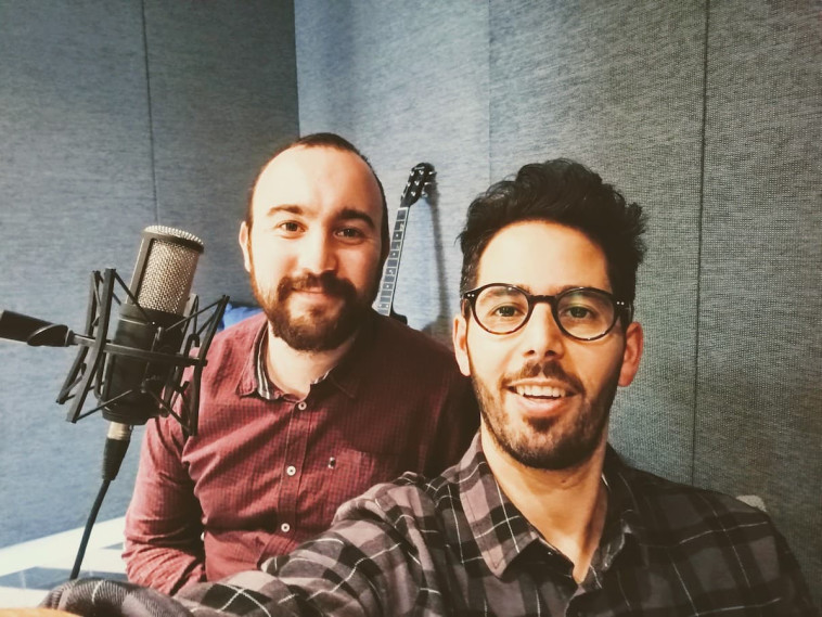  ליאור פרנקל עם אורי אלבייב