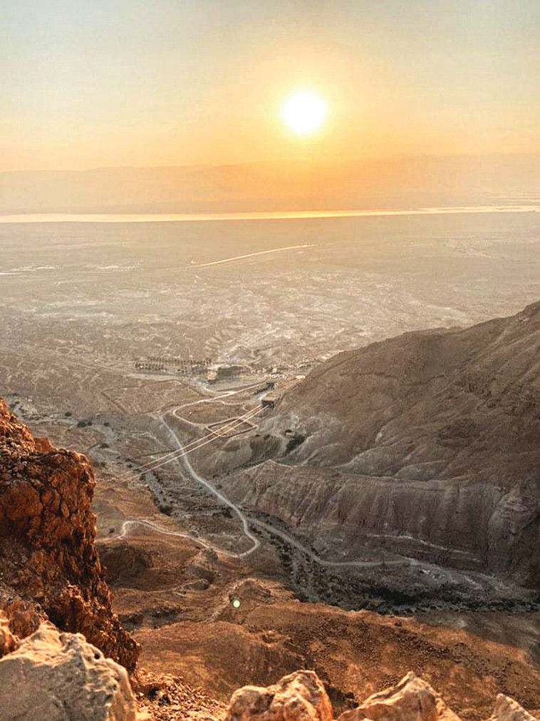 שביל הנחש במצדה