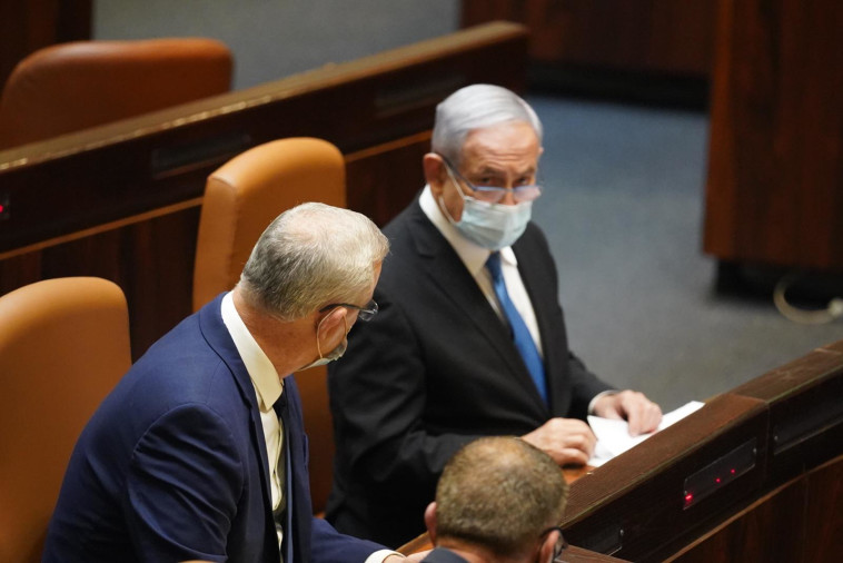 בני גנץ, בנימין נתניהו