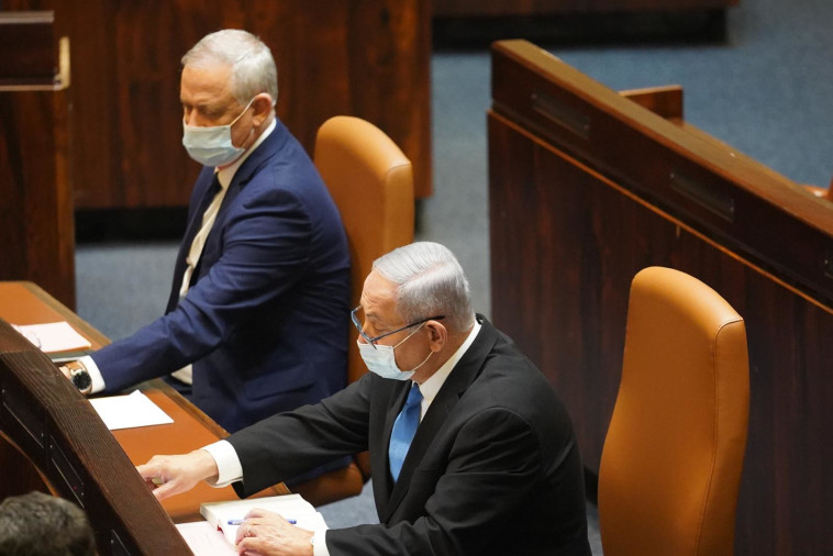 בנימין נתניהו, בני גנץ