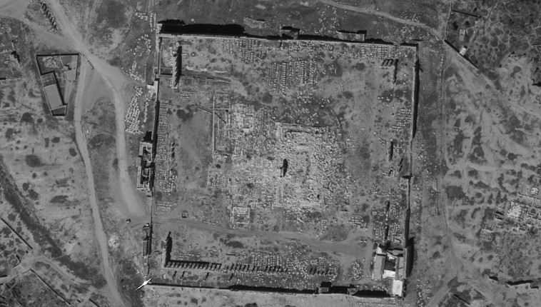 שמי סוריה מעדשת הלווין ''אופק 16''