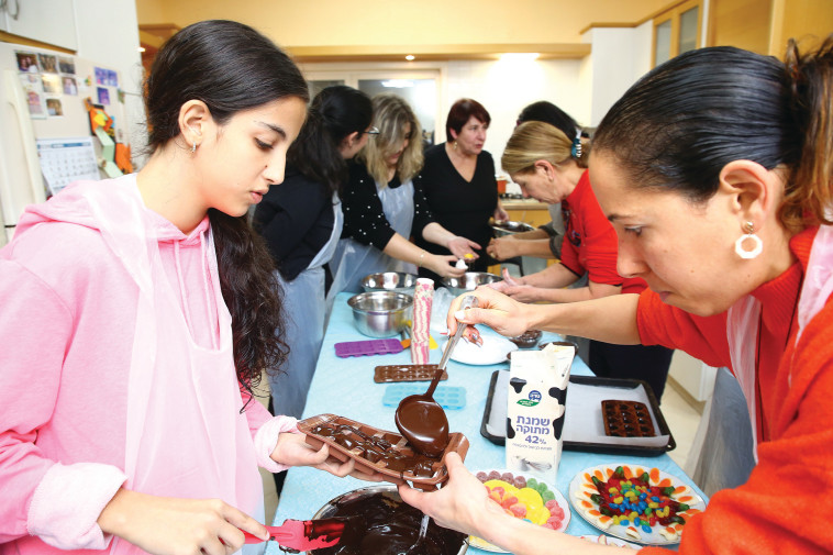 סדנת שוקולד השולחן המתוק