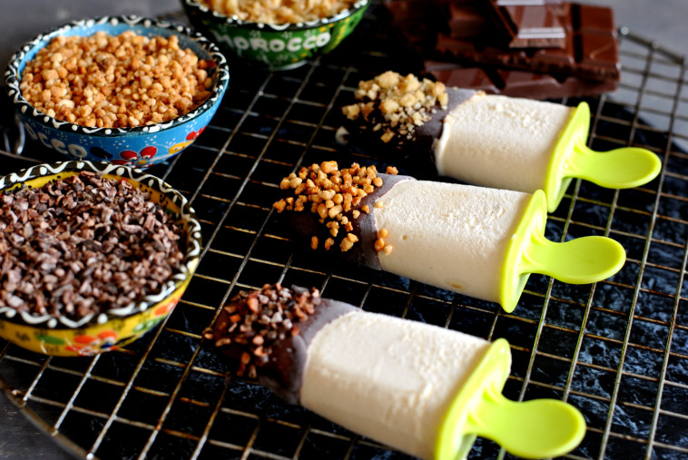 גלידת וניל שוקו