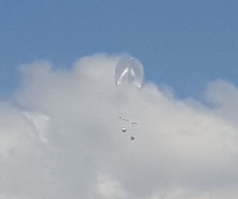 בלון תבערה בעוטף עזה 