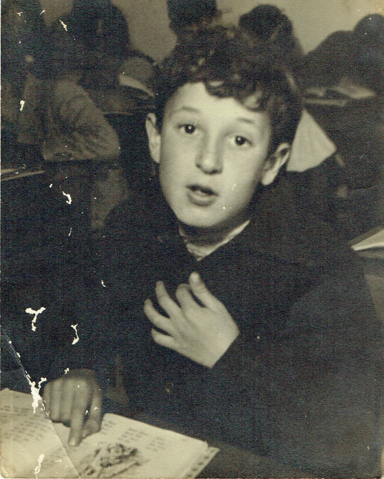 מאיר עוזיאל כתלמיד