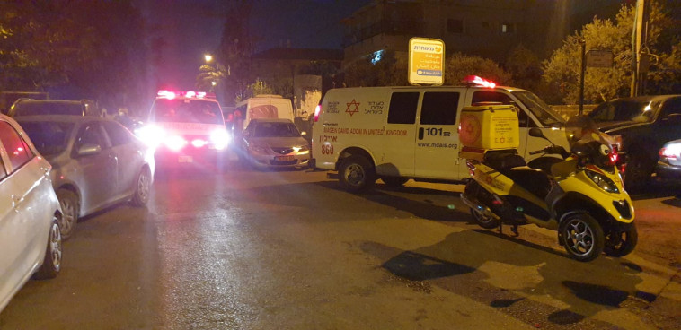 זירת האירוע ברמלה, הערב