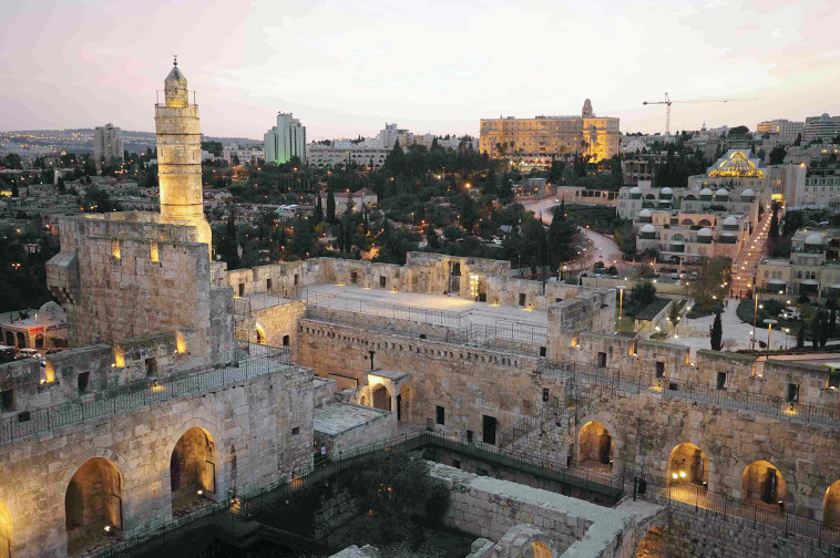 מוזיאון מגדל דוד (צילום: נפתלי הילגר)