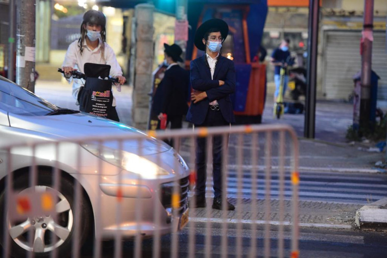 הסגר הלילי נכנס לתוקפו בבני ברק