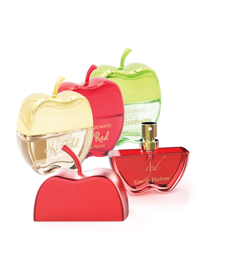 5. פלור דה מאיו - בשמים מיניאטורים בניחוח תפוחי עץ. 25 שקלים