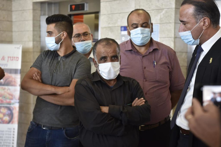 משפחת דוואבשה בדיון מתן גזר הדין