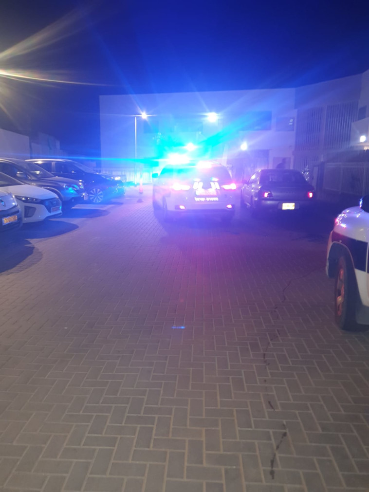 זירת האירוע במצפה רמון