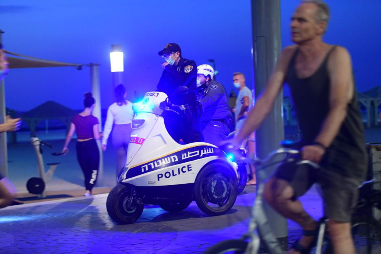 אכיפה משטרתית מוגברת בטיילת