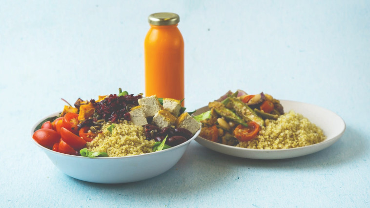 סלט קינואה, תל גיבורים