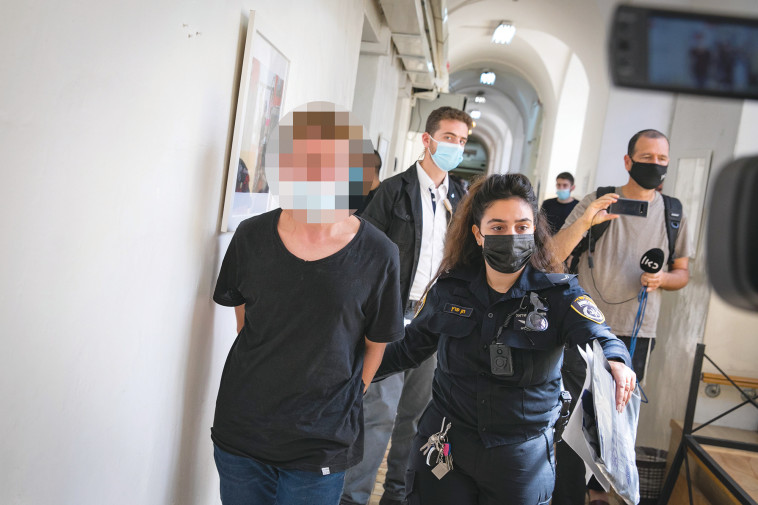 החשוד בניסיון דריסה של מפגינים