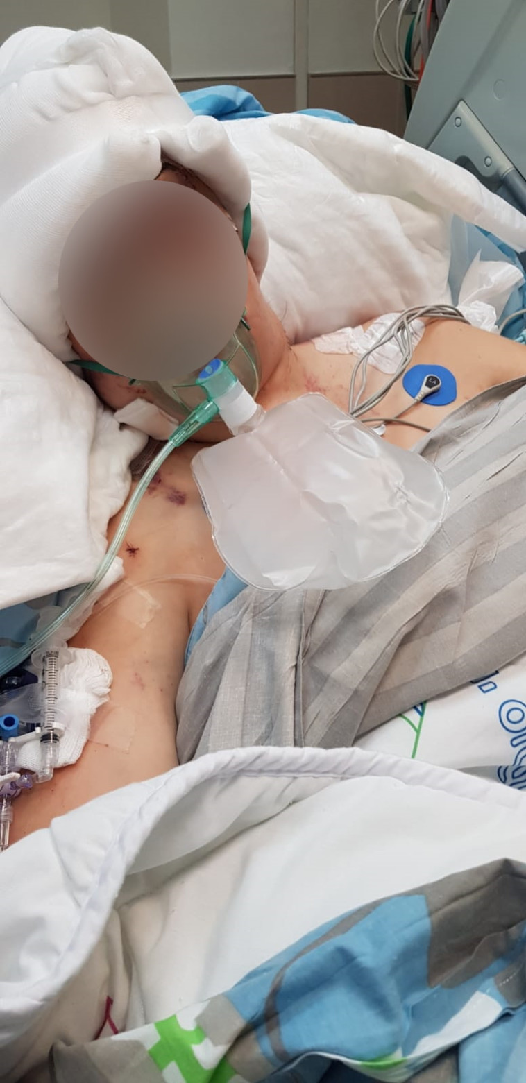 שירה איסקוב בבית החולים