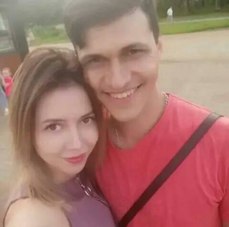 הזוג המאורס, באבנקו וזיננטובה  (צילום: רשתות חברתיות)