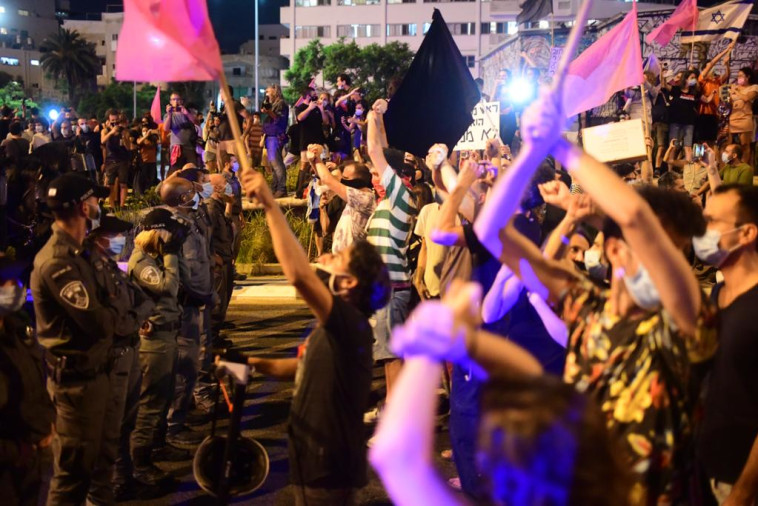 הפגנות בת''א