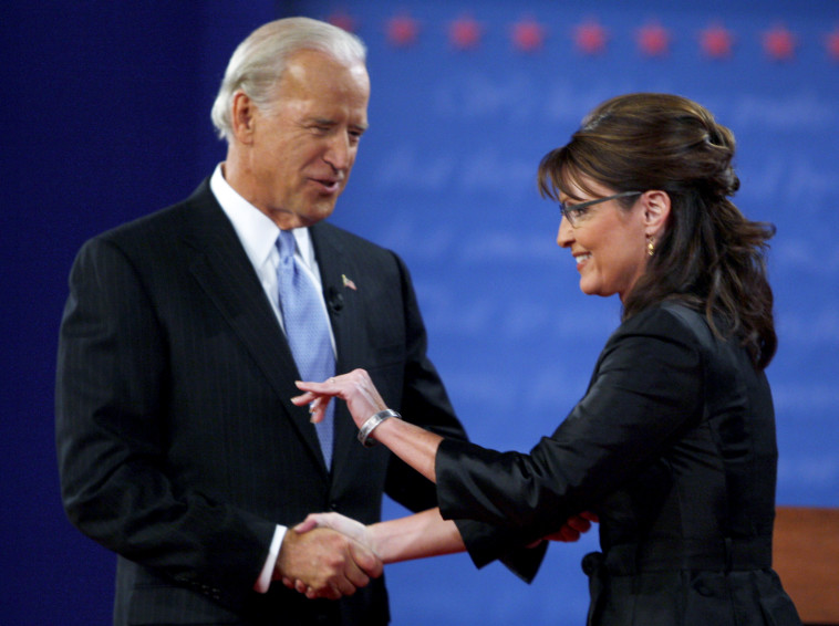 עימות שרה פיילין וג'ו ביידן, 2008