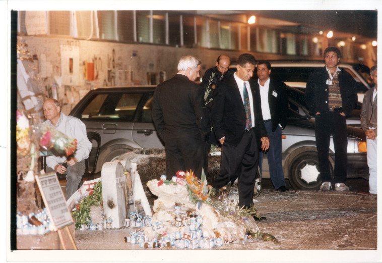 איתן הבר באזכרה ליצחק רבין ז''ל