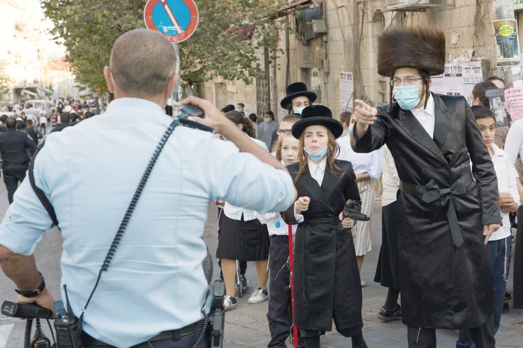 קורונה: עימותים במאה שערים