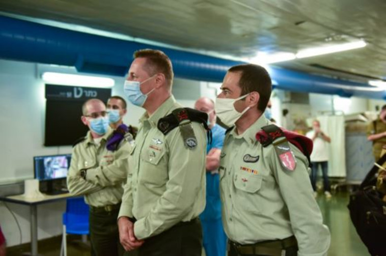 מחלקת הקורונה הצבאית ברמב''ם