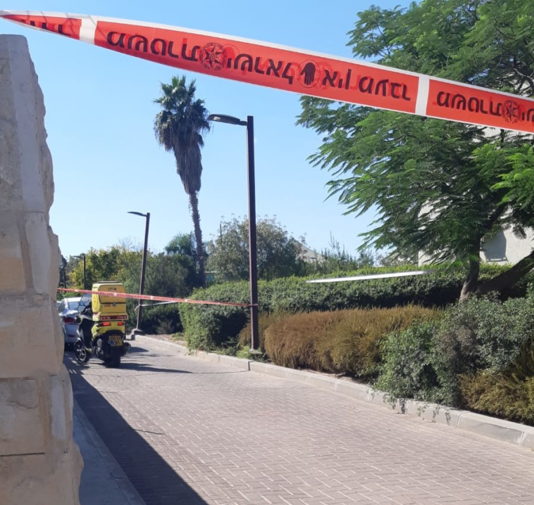 זירת האירוע בראש העין