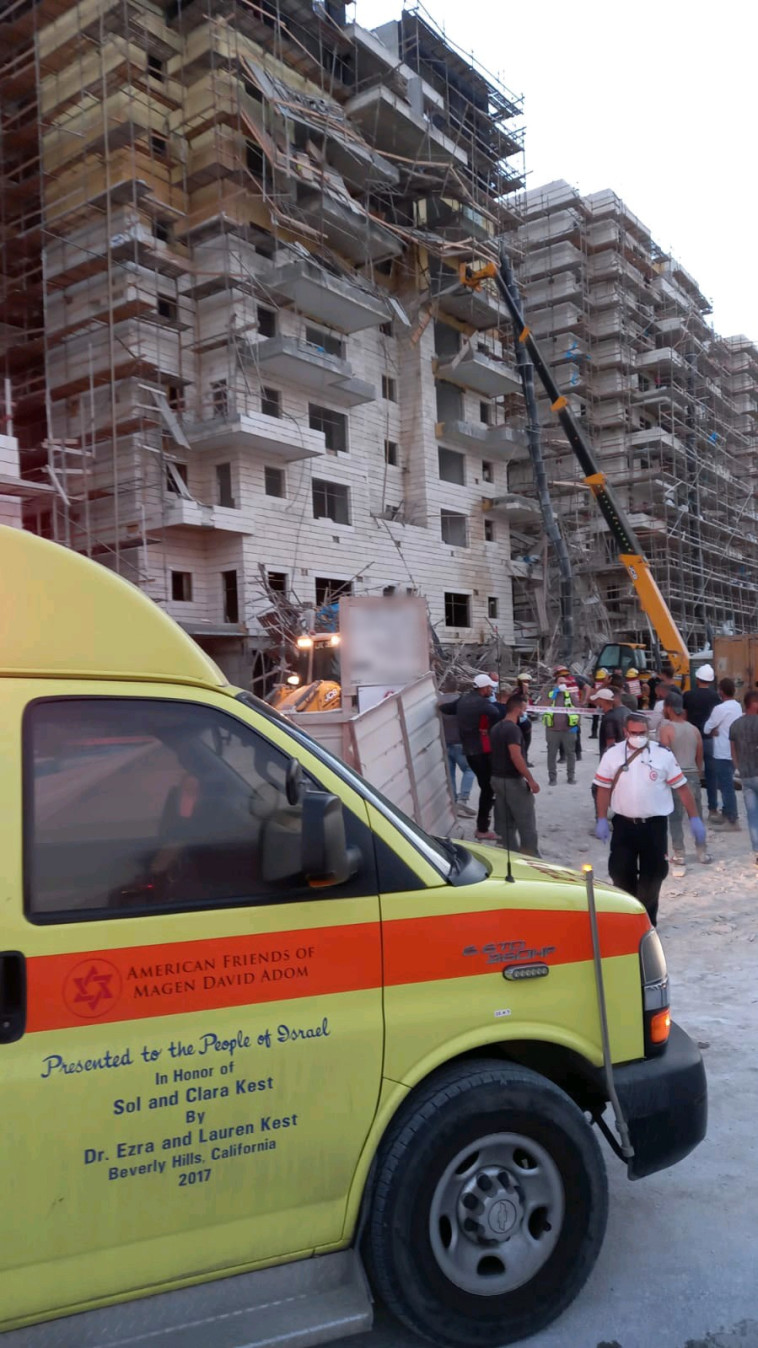 אתר תאונת העבודה בבית שמש