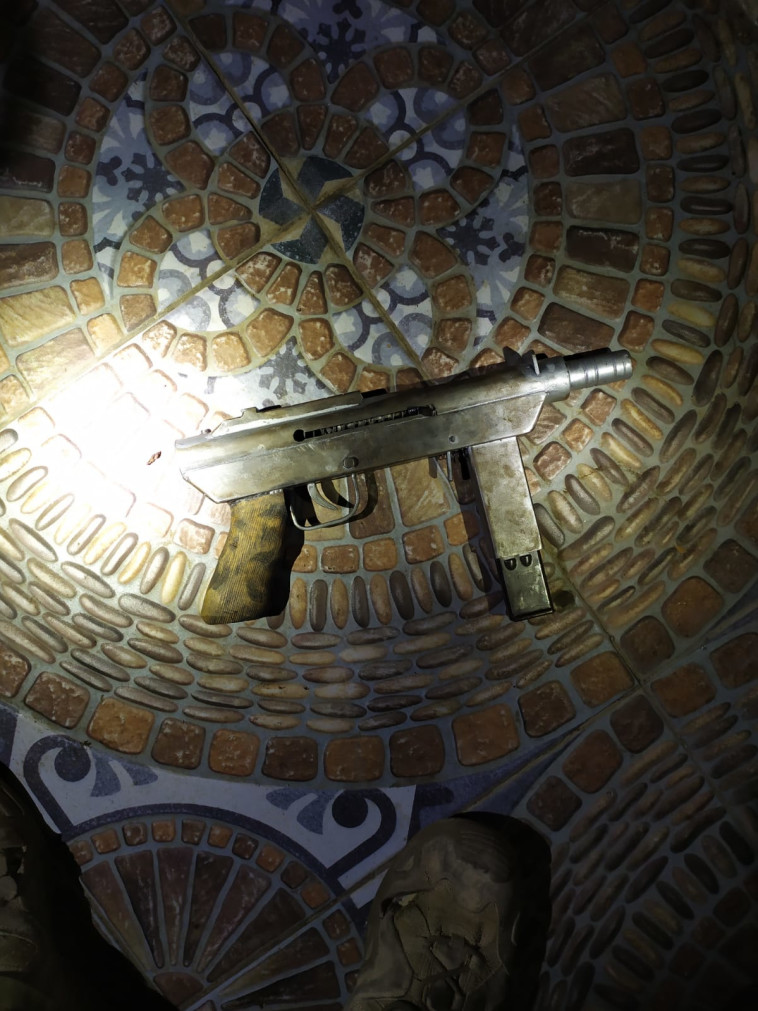 נשקים שנמצאו במעצר המבוקשים בג'נין