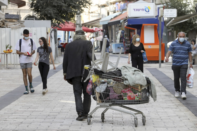 הומלס בירושלים (למצולמים אין קשר לכתבה)