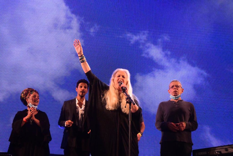 מירי אלוני בעצרת לציון 25 שנה לרצח רבין