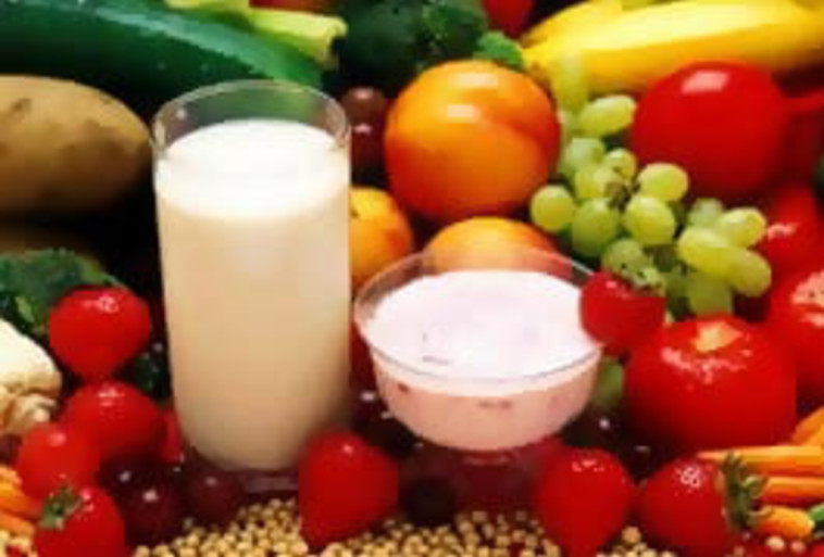 ירקות ומוצרי חלב 