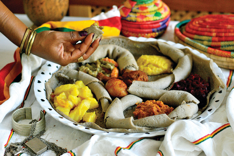 ארוחה אתיופית