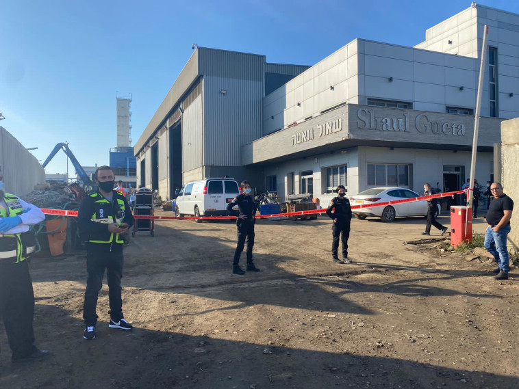 אתר הפיצוץ באשדוד