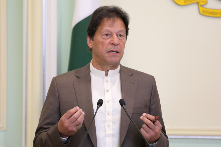 ראש ממשלת פקיסטן, אמראן חאן (צילום: Reuters/LIM HUEY TENG)