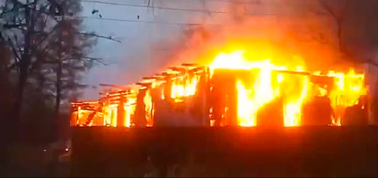 השריפה שהתחוללה בהוספיס