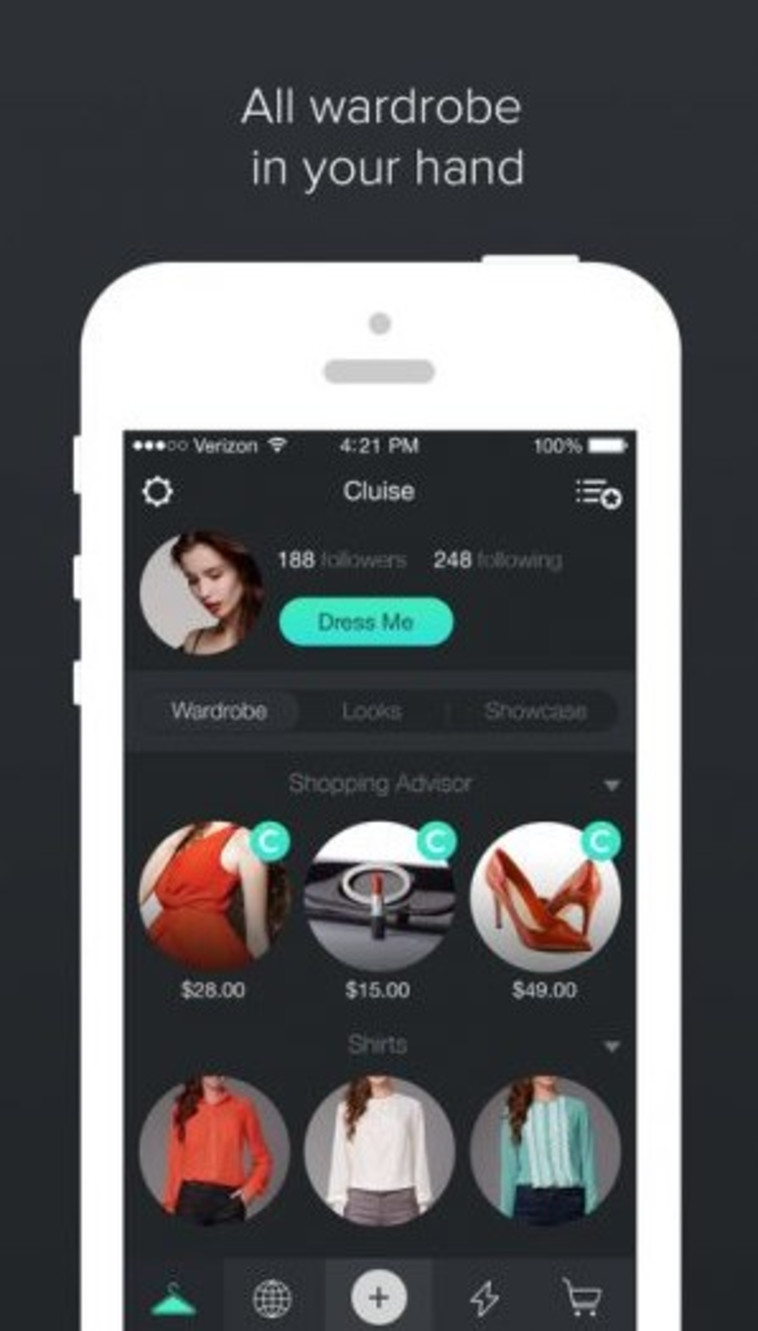 אפליקציות של קניינית אישית