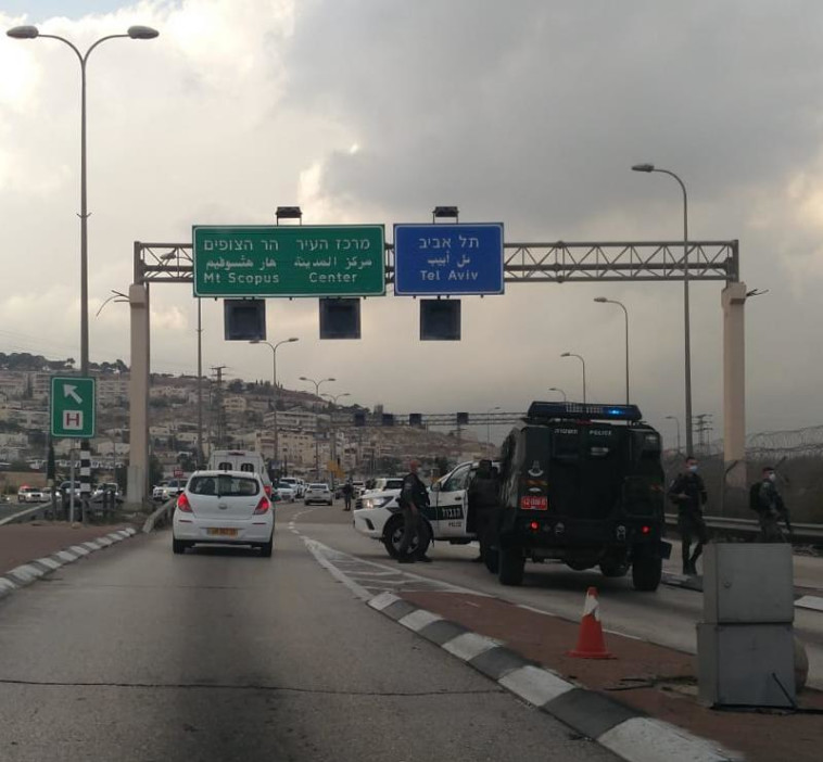 זירת ניסיון פיגוע הדריסה