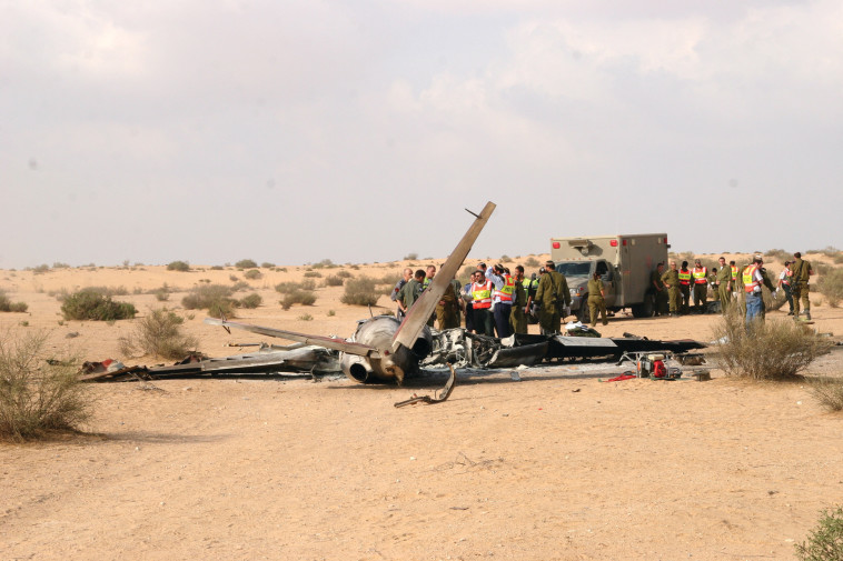 זירת התרסקות המטוס ב-2008