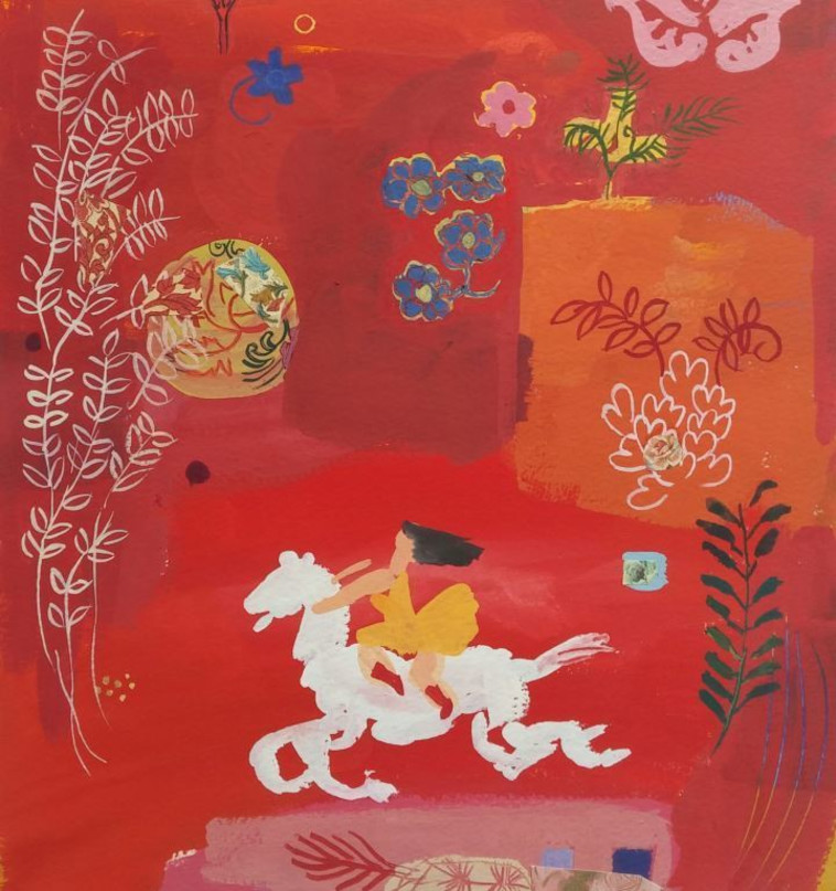 &quot;בגן&quot;. איור: דברת בן נחום