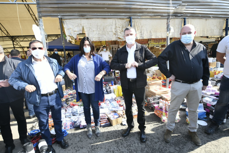 יולי אדלשטיין, מירי רגב ואיתמר גרוטו