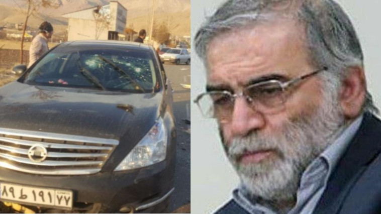 חיסול מוחסן פאחריזאדה בטהראן