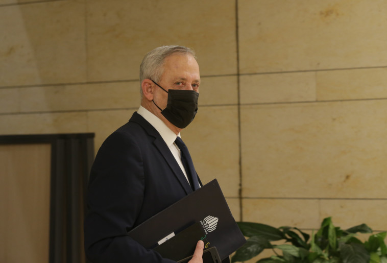 שר הביטחון בני גנץ